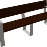 Banc avec accoudoir Air (3 places)