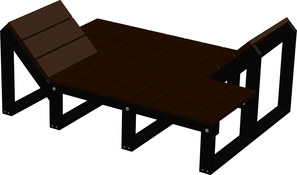 Méridienne en quinconce Eko