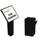 Pupitre 400x400 mm (avec geocaching)