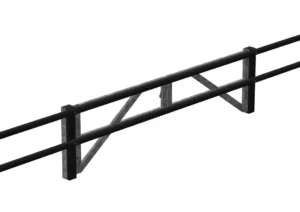 Portail double battant (4m)