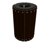 Poubelle ronde 60L