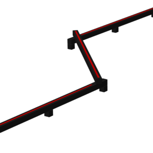 Poutre d'équilibre triple