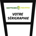 Panneau informations 1000x1000mm