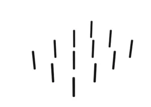 Slalom pour fauteuil