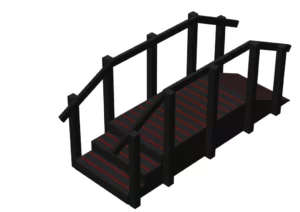 Escalier, plateforme et descente