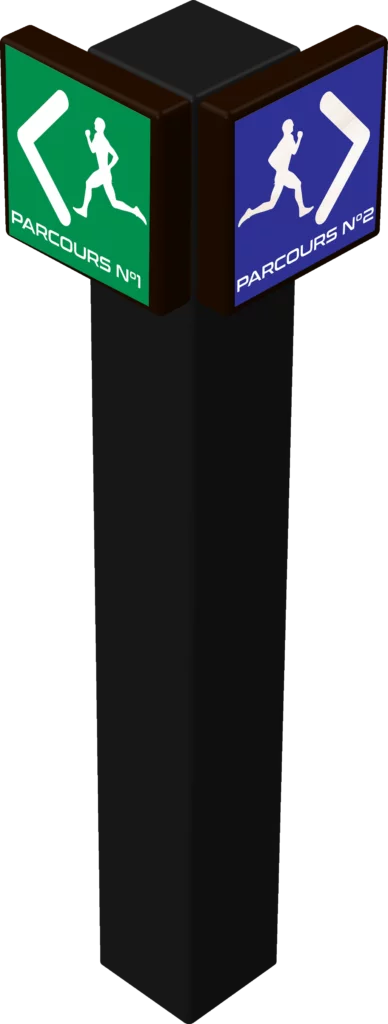 Flèche directionnelle 150x150mm