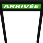 Panneau arrivée