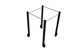 Barres fixes en carré