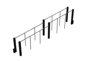 Barres parallèles (2 hauteurs) long