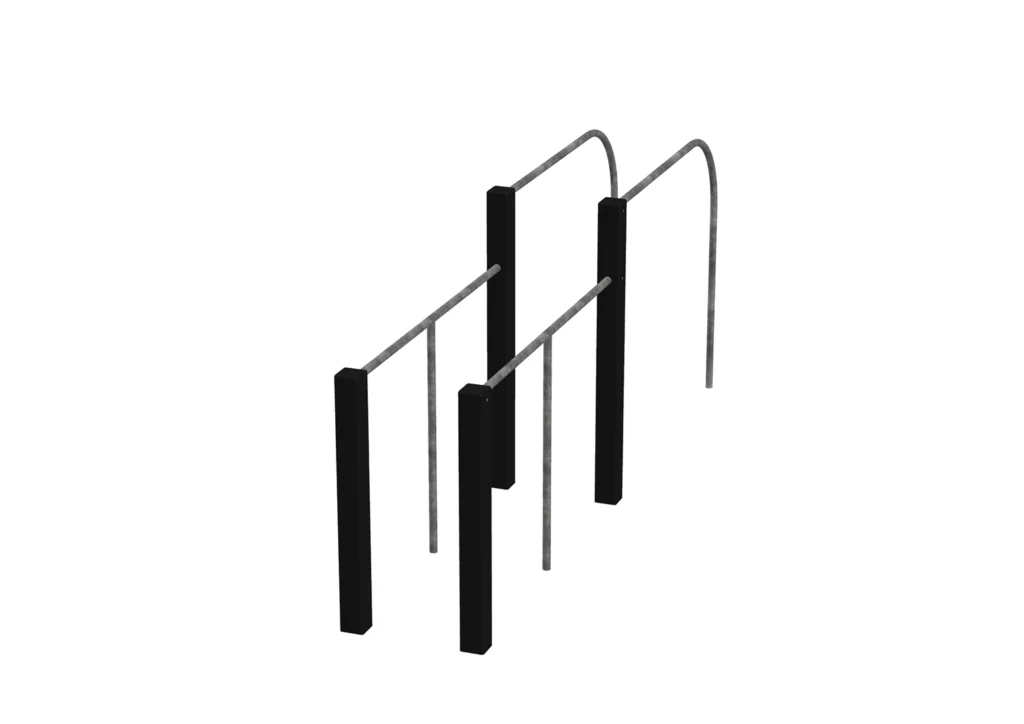 Barres parallèles et coude