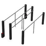 Barres parallèles 2 accès