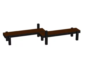 Plancher de gainage (double)