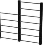 Echelle à grimper double