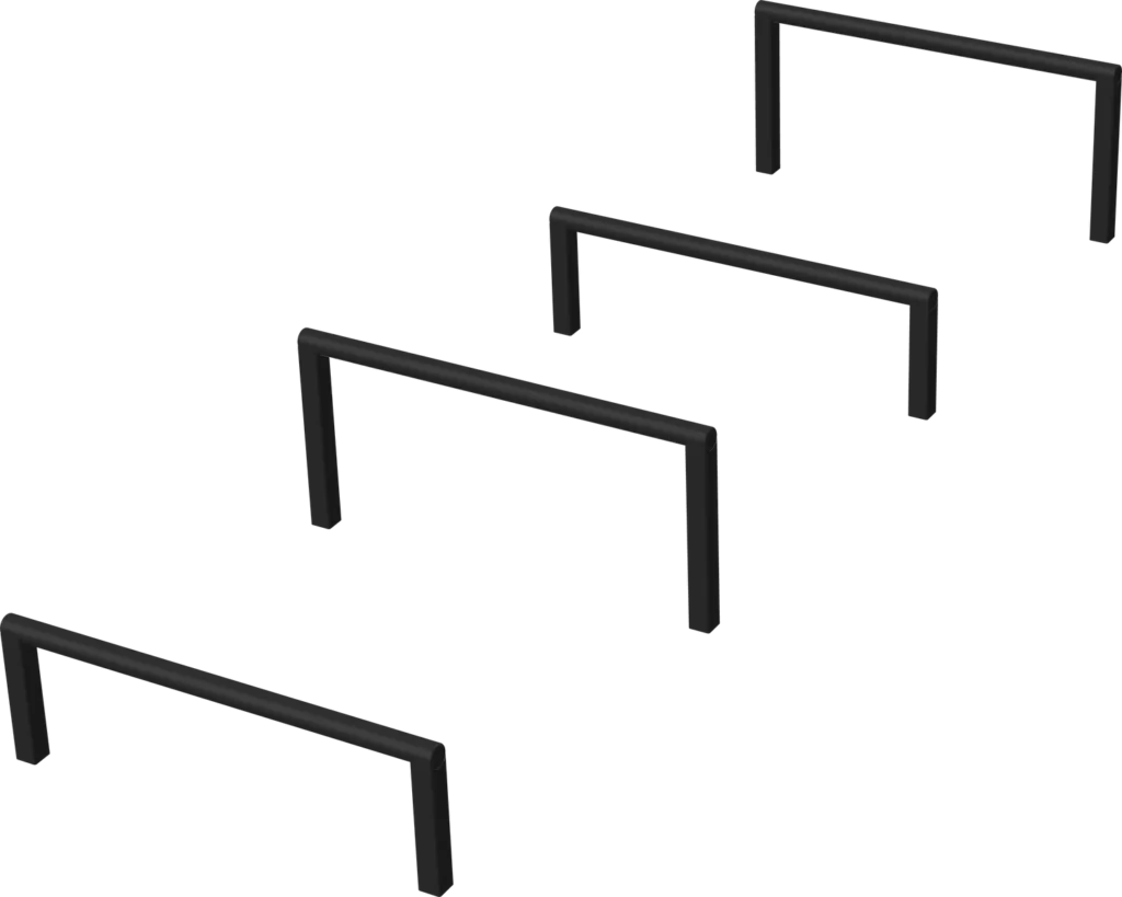 Poutres dessus dessous (2 hauteurs)