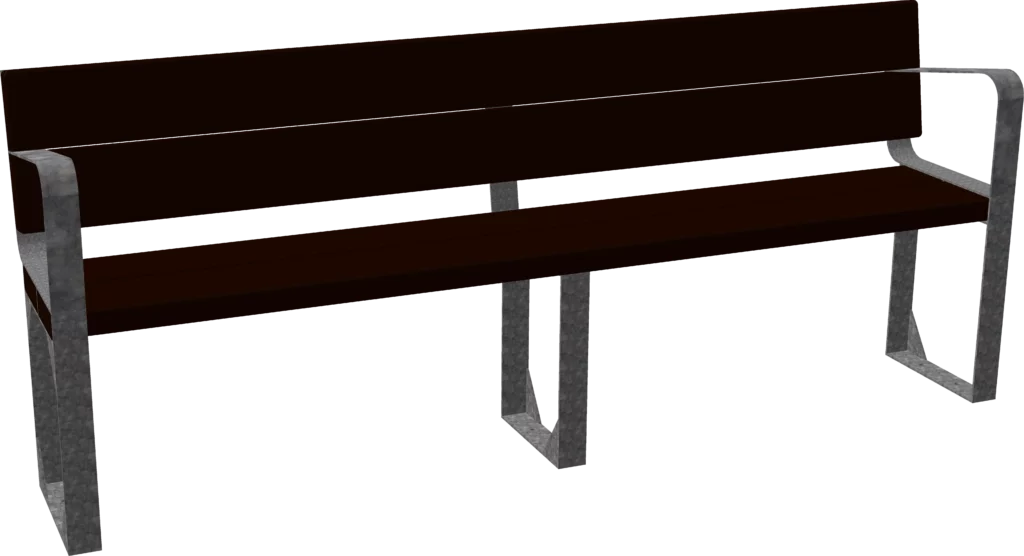 Banc D’ho avec accoudoirs (2m)