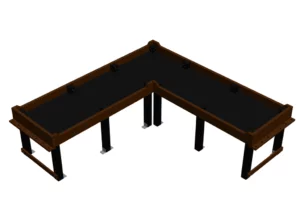 Jardinière PMR d’angle