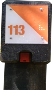 Poteau d'orientation 100x100mm