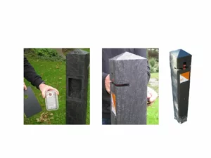 Poteau d'orientation électronique